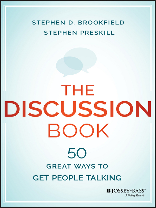 Title details for The Discussion Book by Stephen D. Brookfield - Available
